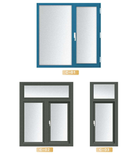 Aluminum doors and window