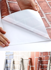 Self adhesive PVC decorative film