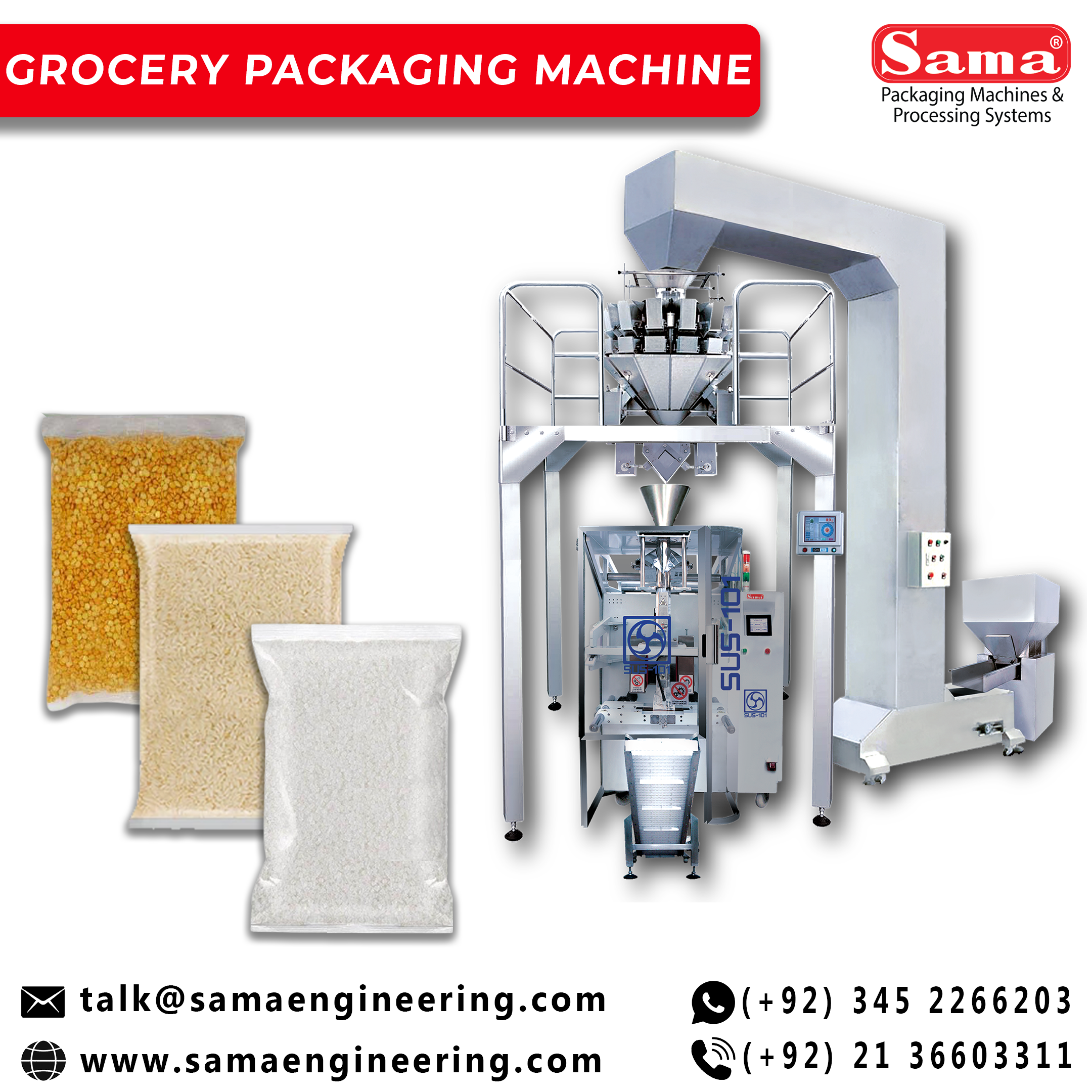 Grocery Packaging Machine