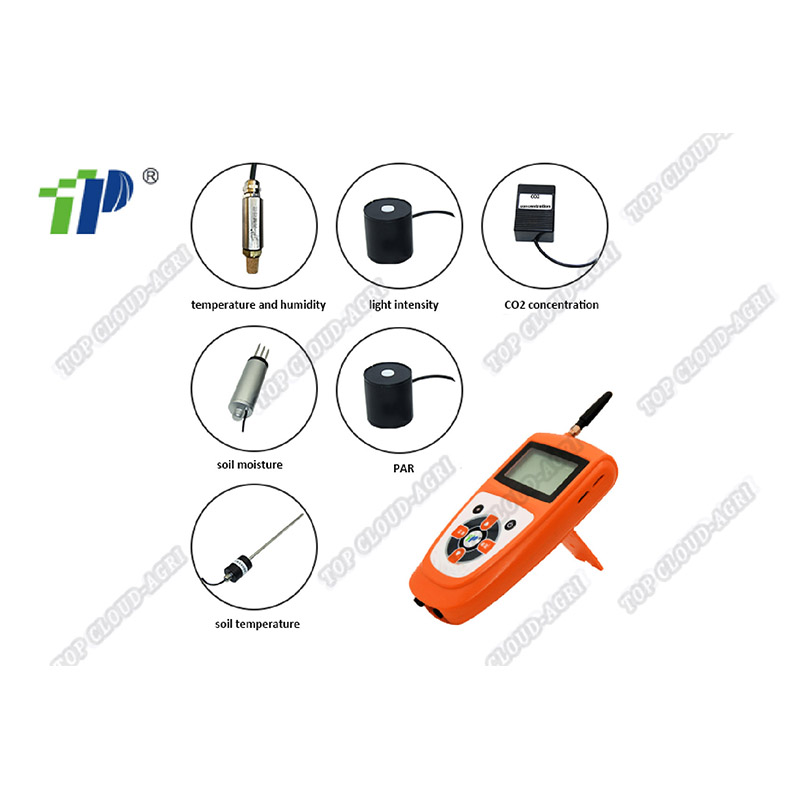 Portable LCD Agricultural Weather Monitor