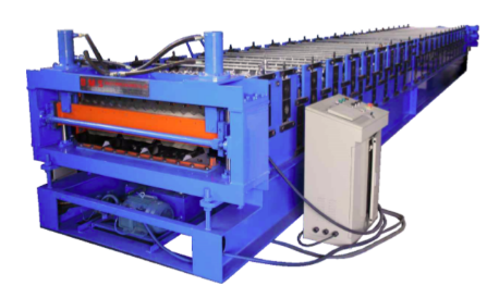 Double Layer Floor Decking Roll Forming Machine