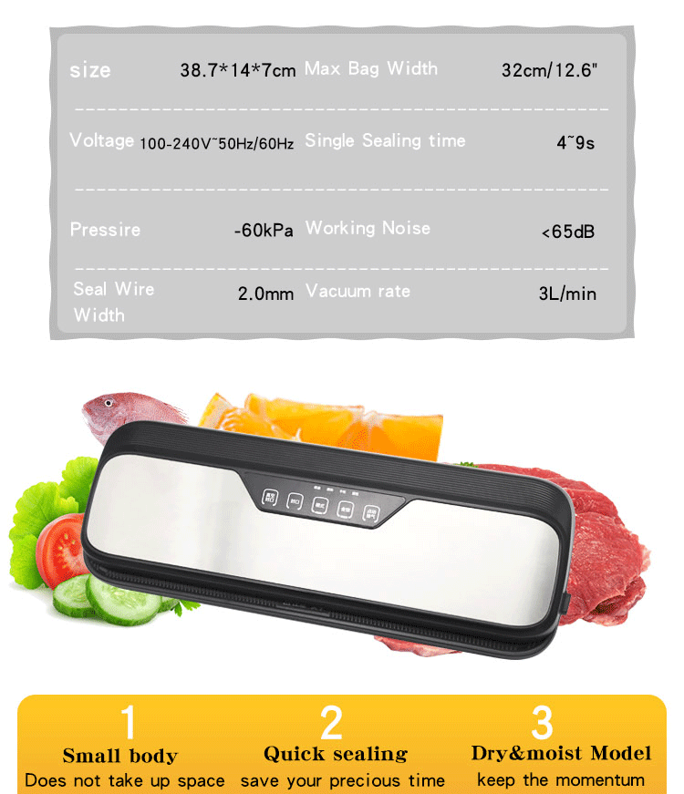 Household vacuum sealer