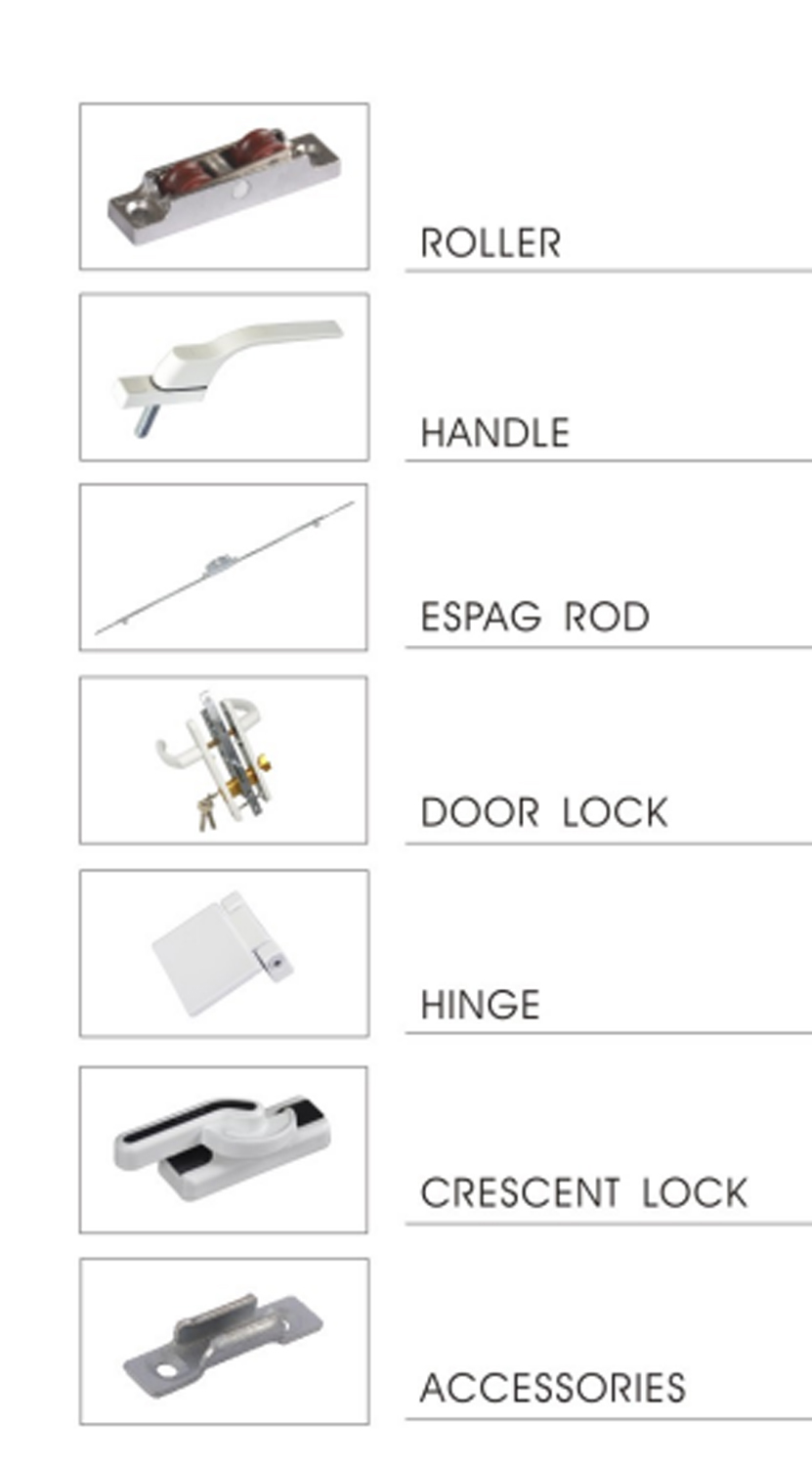 Window door hardware accessory