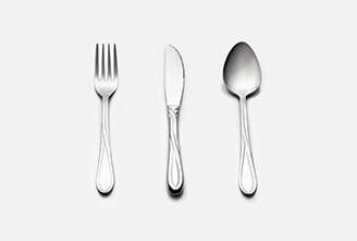 Stainless Steel Spoon, Fork, Knife