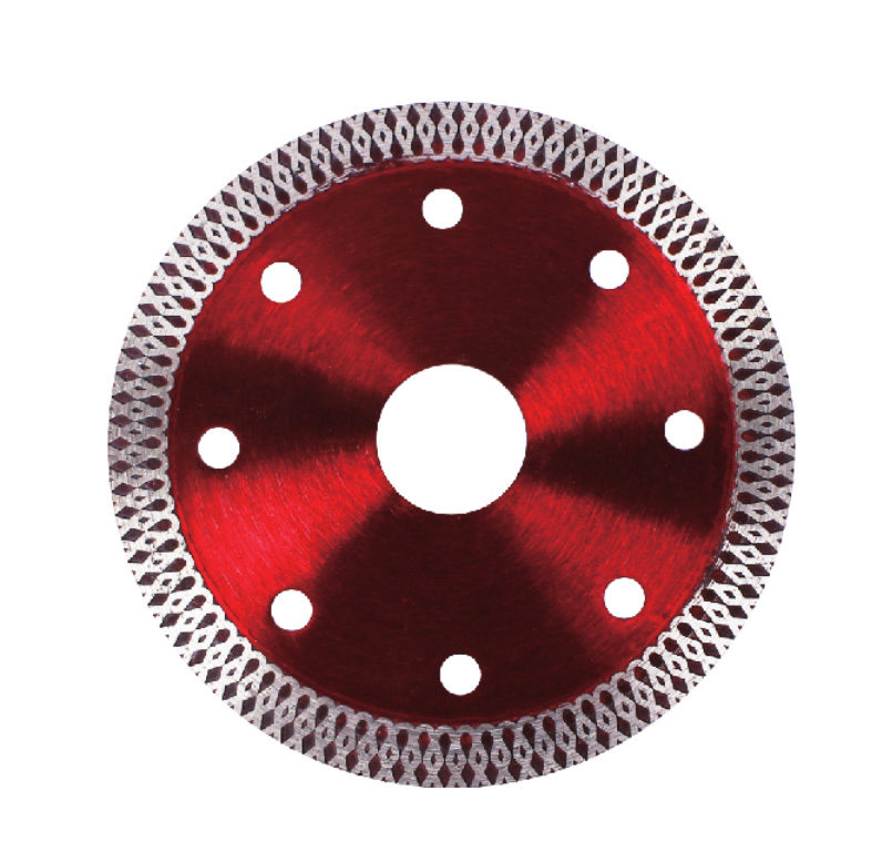 Sintered hot pressed net waves diamond saw blade