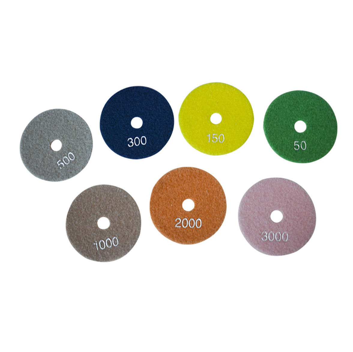 Diamond polishing pad