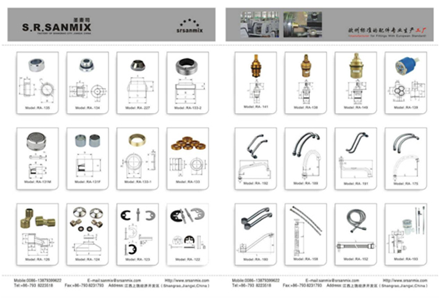 Sanitary ware and faucet and faucet fittings ,mixer and mixer fittings