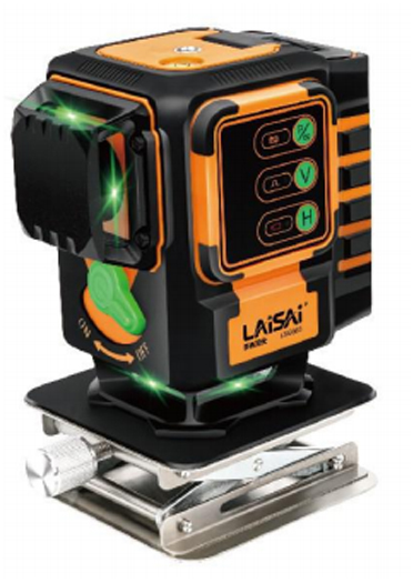 Line Laser 3D Laser Level(2V*360°-1H*360°-6 CROSS）