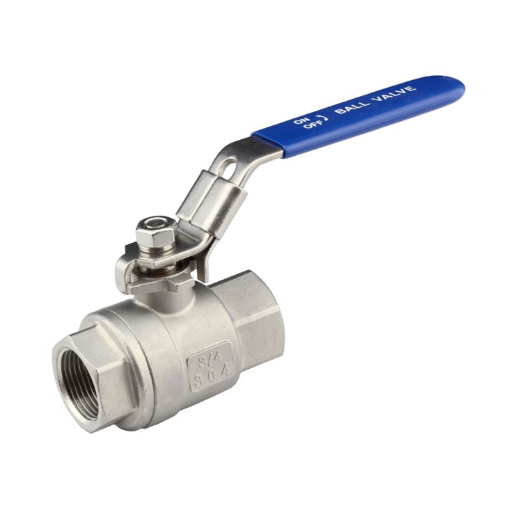 2 Piece Stainless Steel Ball Valve