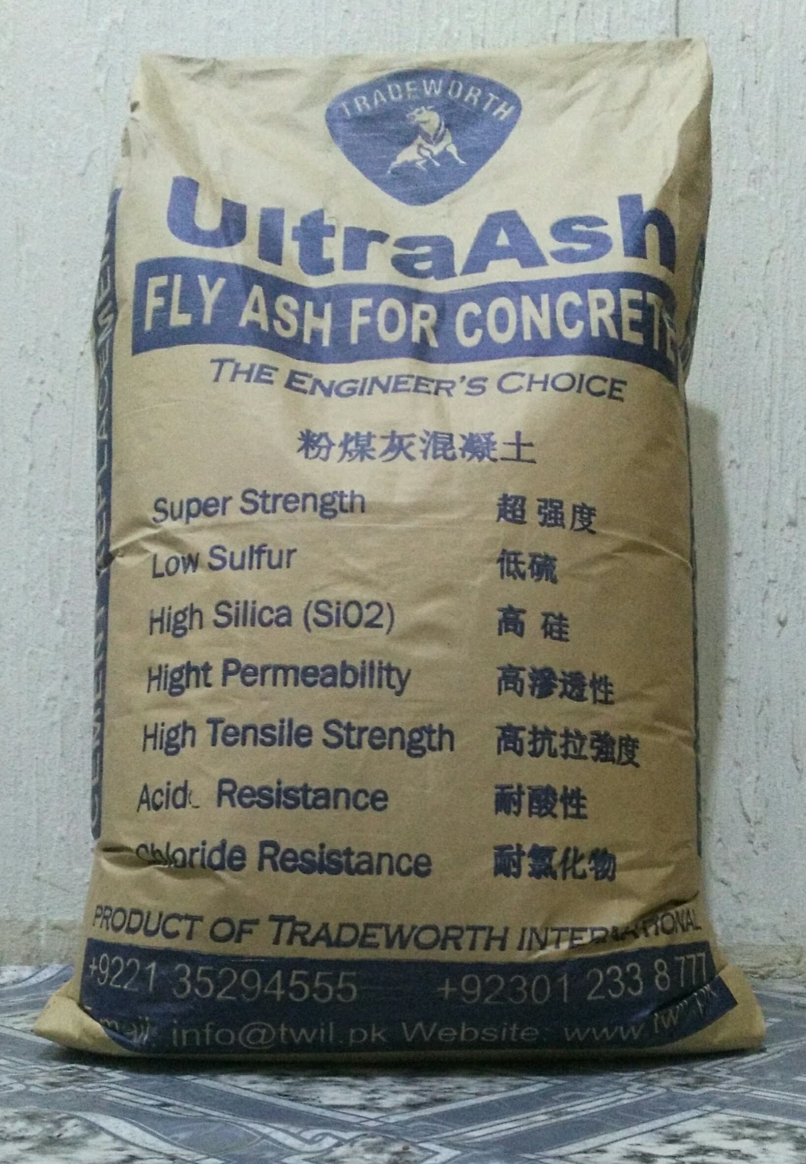 ULTRA ASH (Fly ash for concrete)