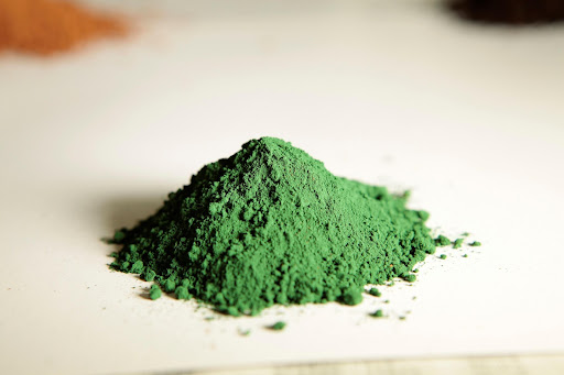 Compound ferric green / blue