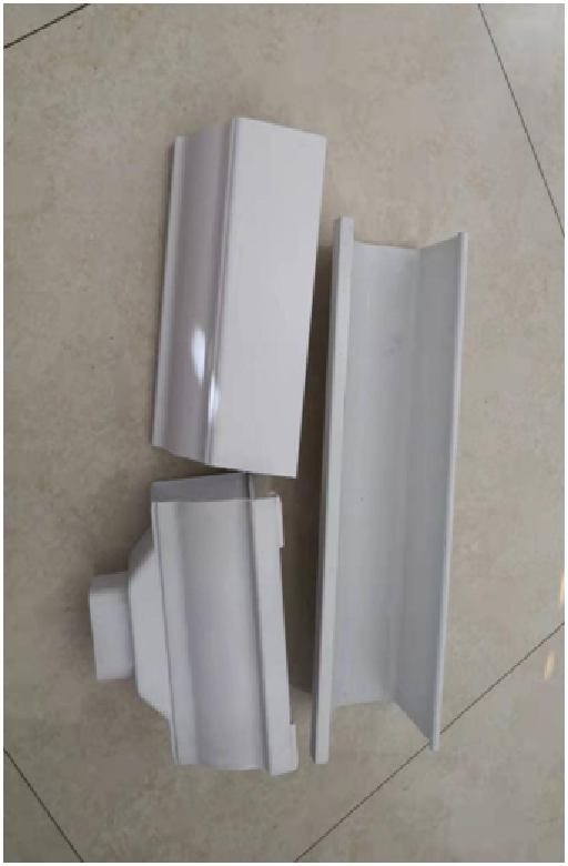 PVC gutter